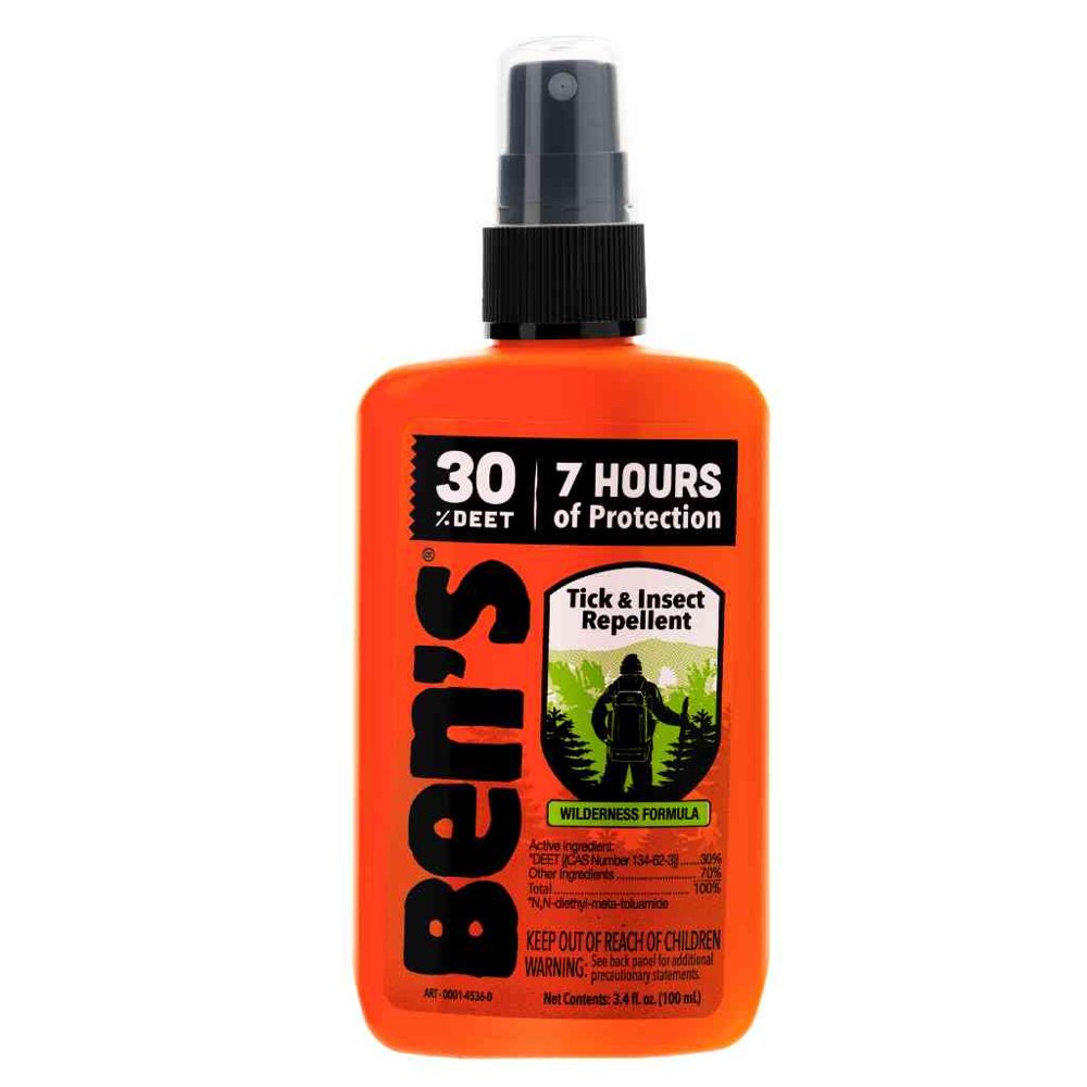 Ben's 30 Tick & Insect Repellent 3.4 oz. Pump Spray