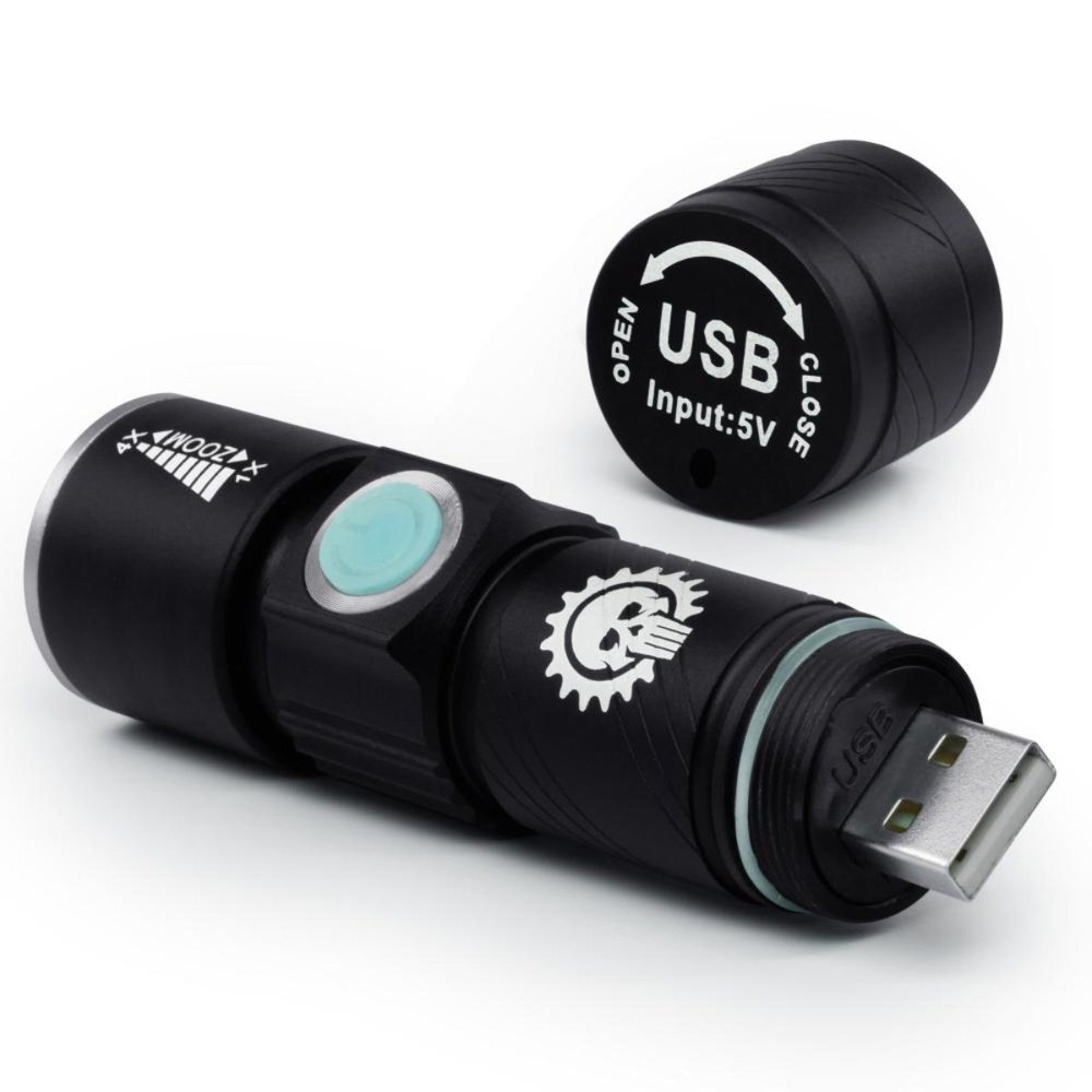 Go Time Gear USB Rechargeable Flashlight