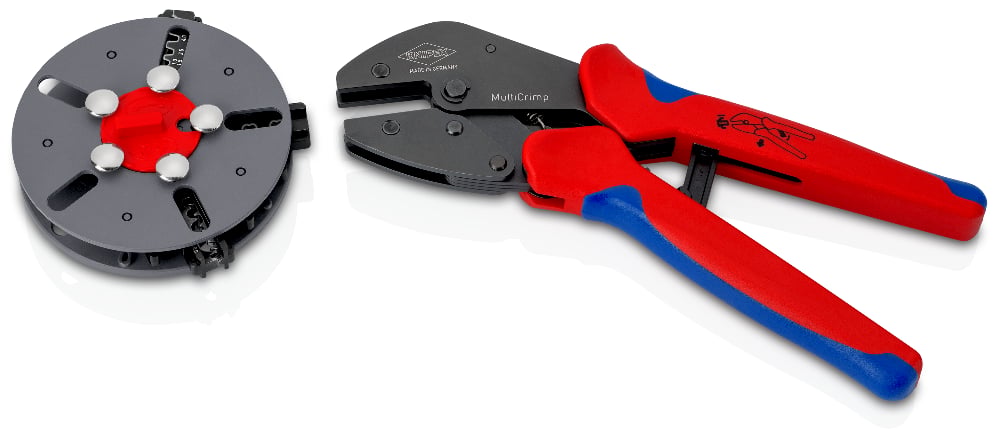 KNIPEX MultiCrimp Crimping Pliers with Changer Magazine