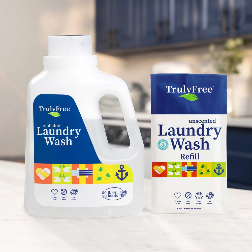 Truly Free Home Laundry Wash — Unscented