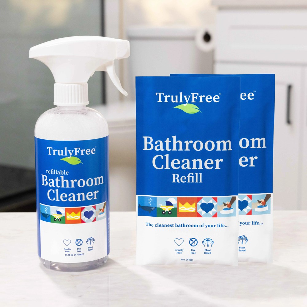 Truly Free Home Bathroom Cleaner